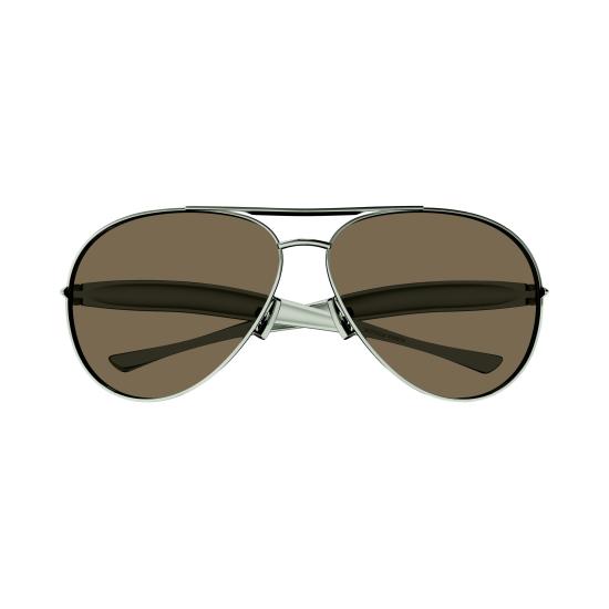 25FW 보테가베네타 선글라스 BV1305S 006 GREEN GREEN BROWN - BOTTEGA VENETA