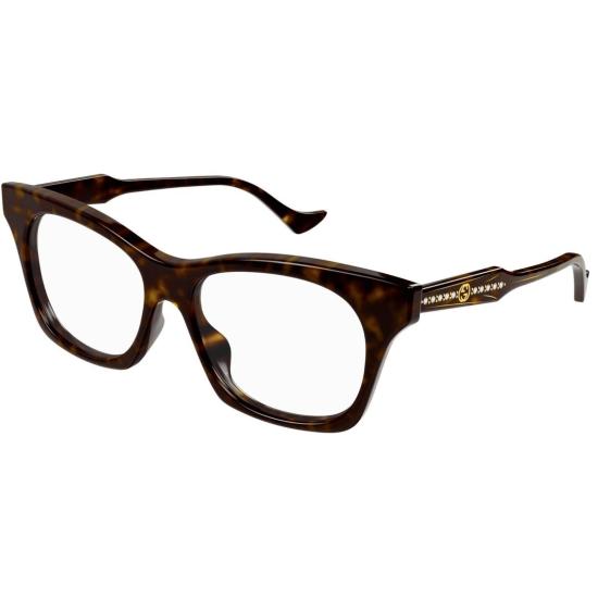 25FW 구찌 선글라스 GG1299O 002 HAVANA HAVANA TRANSPARENT - GUCCI