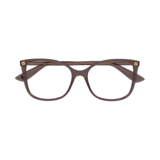 25FW 구찌 선글라스 GG0026O 019 BROWN BROWN TRANSPARENT - GUCCI