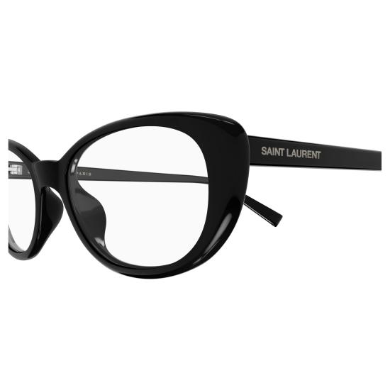 25FW 생로랑 안경 SL 822 OPT 001 BLACK BLACK TRANSPARENT - SAINT LAURENT