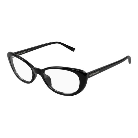 25FW 생로랑 안경 SL 822 OPT 001 BLACK BLACK TRANSPARENT