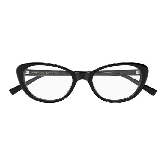 25FW 생로랑 안경 SL 822 OPT 001 BLACK BLACK TRANSPARENT - SAINT LAURENT