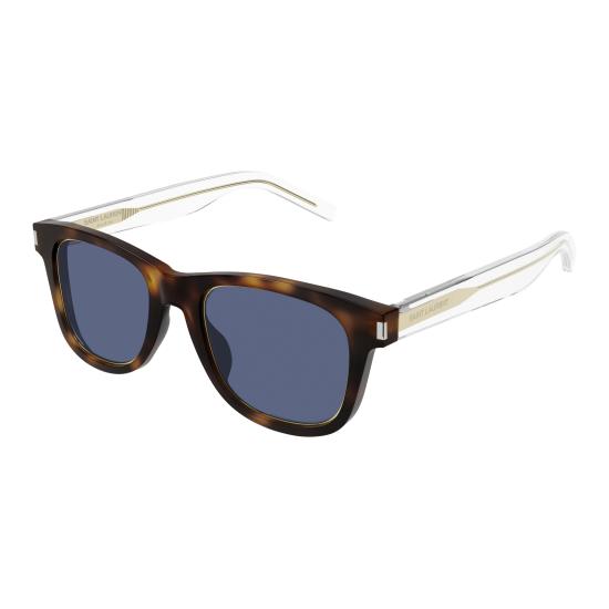 25FW 생로랑 선글라스 SL 51 RIM 008 HAVANA CRYSTAL BLUE - SAINT LAURENT