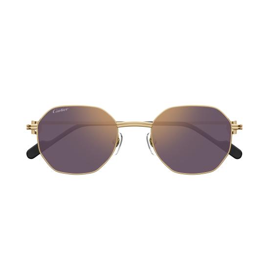 25FW 까르띠에 선글라스 CT0500S 004 GOLD GOLD VIOLET