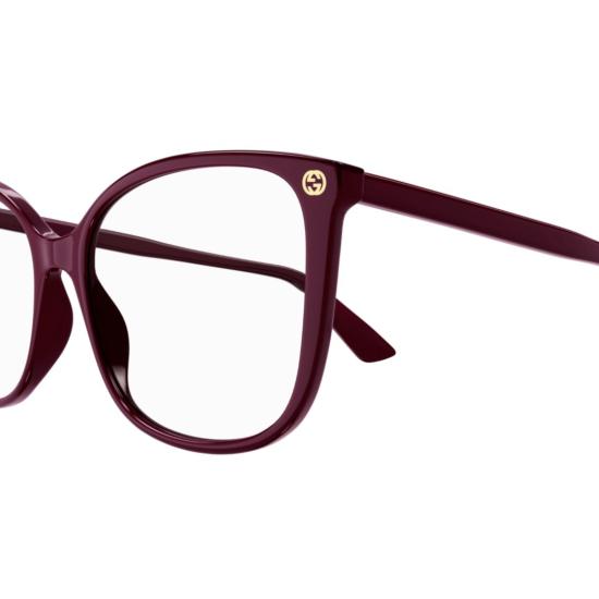 25FW 구찌 선글라스 GG0026O 012 BURGUNDY BURGUNDY TRANSPARENT