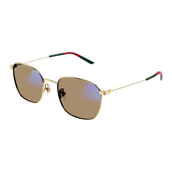 26SS 구찌 선글라스 GG0681S 001 GOLD GOLD TRANSPARENT - GUCCI