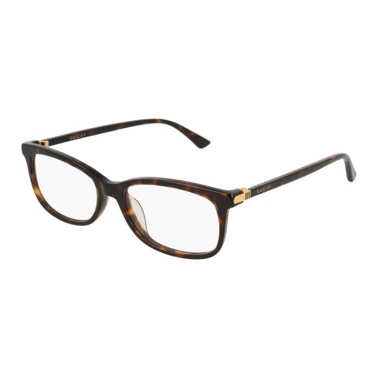 26SS 구찌 안경 GG0296OA 002 HAVANA HAVANA TRANSPARENT
