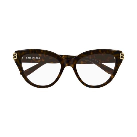 25FW 발렌시아가 안경 BB0436O 002 HAVANA HAVANA TRANSPARENT