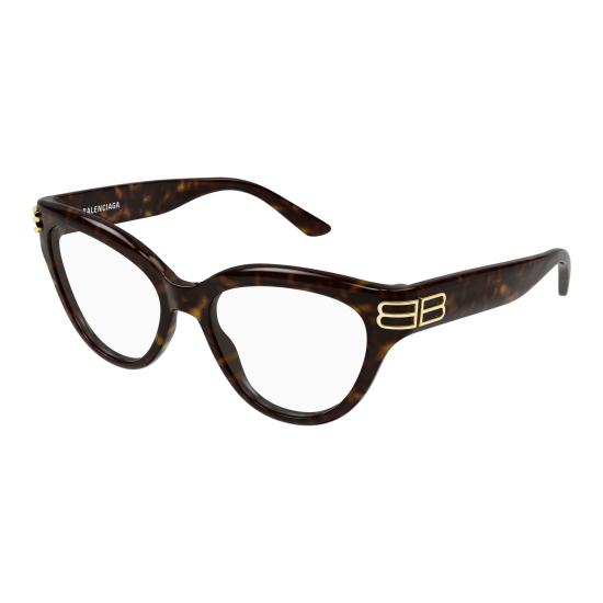 25FW 발렌시아가 안경 BB0436O 002 HAVANA HAVANA TRANSPARENT - BALENCIAGA