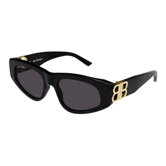 25FW 발렌시아가 선글라스 BB0095S 001 BLACK GOLD GREY - BALENCIAGA