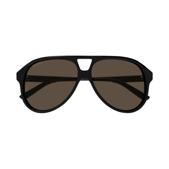 25FW 구찌 선글라스 GG1286S 001 BLACK BLACK BROWN - GUCCI