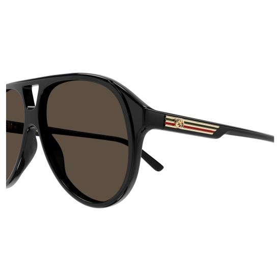 25FW 구찌 선글라스 GG1286S 001 BLACK BLACK BROWN - GUCCI