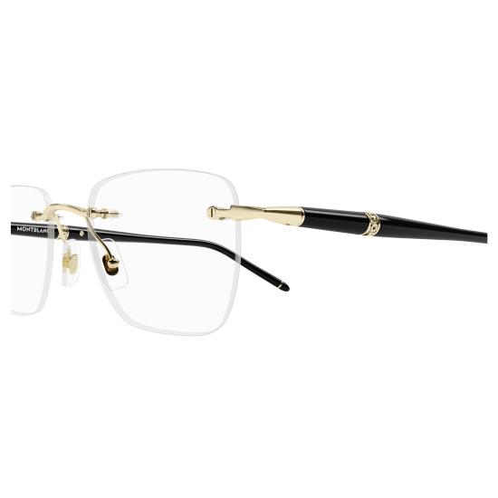 25FW 몽블랑 선글라스 MB0346O 001 GOLD BLACK TRANSPARENT - MONTBLANC