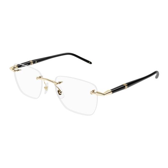 25FW 몽블랑 선글라스 MB0346O 001 GOLD BLACK TRANSPARENT