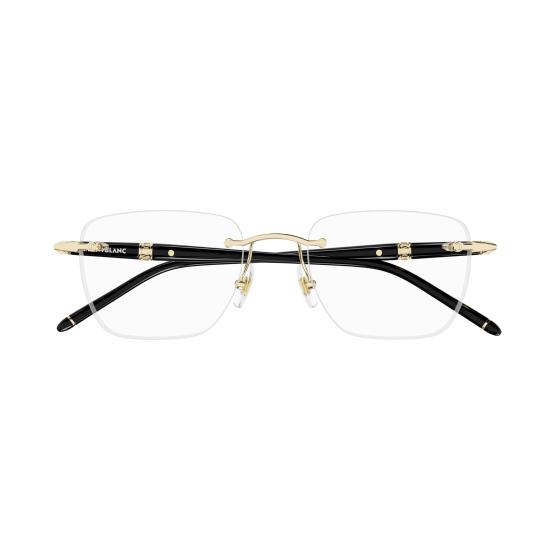 25FW 몽블랑 선글라스 MB0346O 001 GOLD BLACK TRANSPARENT - MONTBLANC