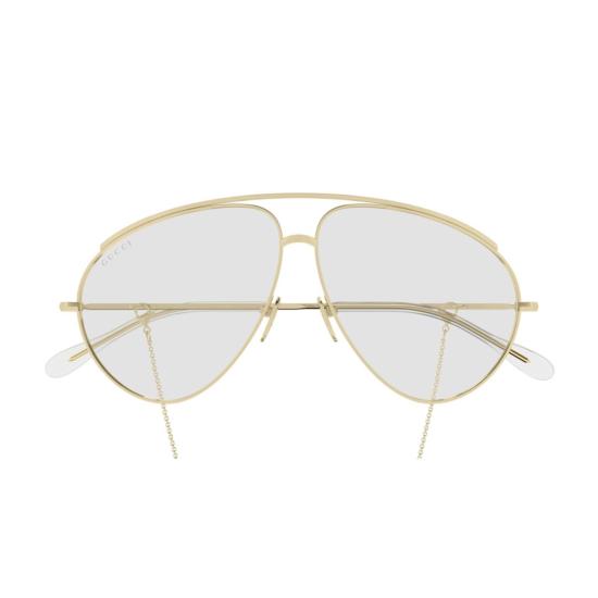 25FW 구찌 선글라스 GG1654S 010 GOLD GOLD TRANSPARENT