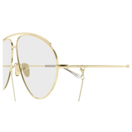 25FW 구찌 선글라스 GG1654S 010 GOLD GOLD TRANSPARENT - GUCCI