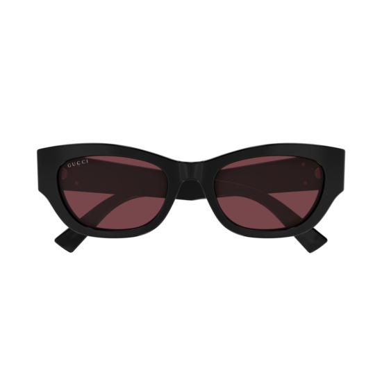 25FW 구찌 선글라스 GG1954SA 004 BLACK BLACK RED - GUCCI