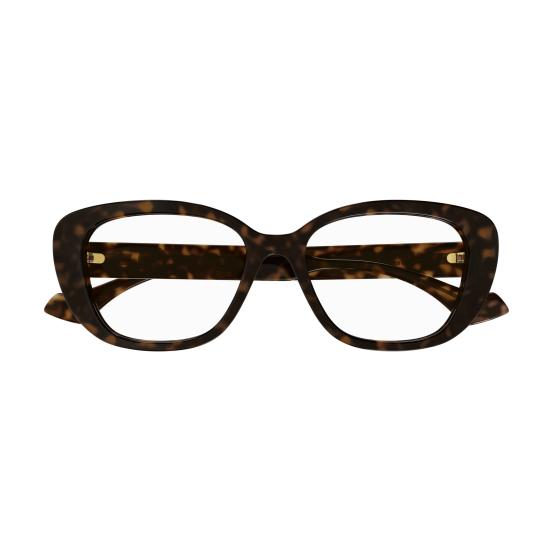 25FW 구찌 선글라스 GG1559OK 002 HAVANA CRYSTAL TRANSPARENT - GUCCI