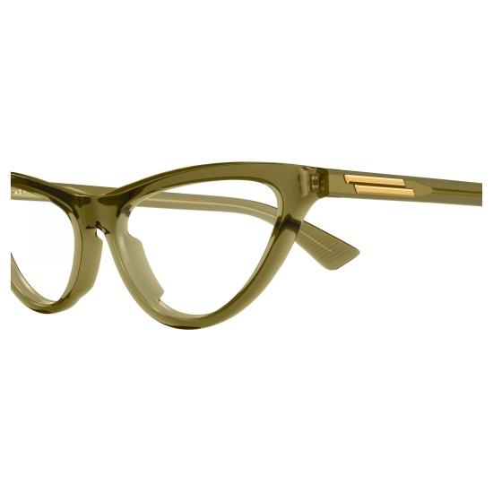 25FW 보테가베네타 안경 BV1416O 003 GREEN GREEN TRANSPARENT - BOTTEGA VENETA