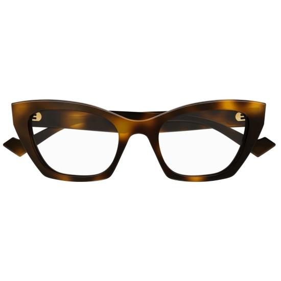 25FW 구찌 선글라스 GG1334O 002 HAVANA HAVANA TRANSPARENT - GUCCI