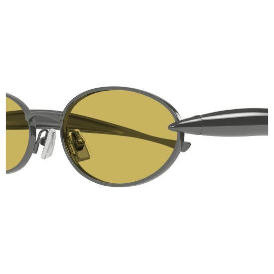 25FW 보테가베네타 선글라스 BV1386S 002 RUTHENIUM RUTHENIUM YELLOW - BOTTEGA VENETA