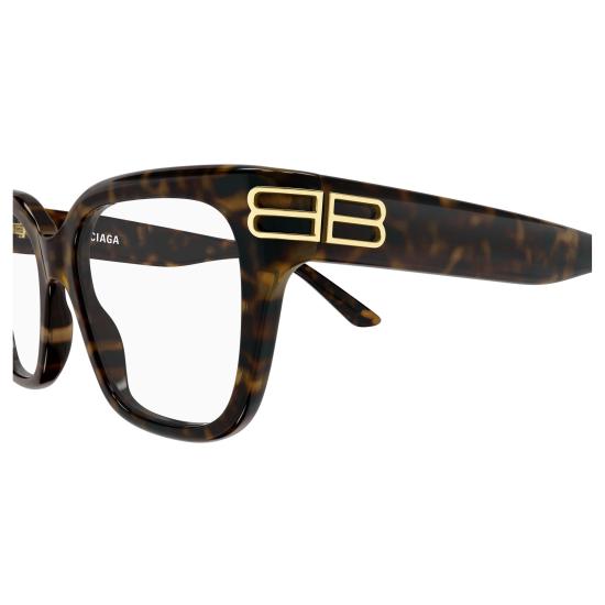 25FW 발렌시아가 안경 BB0437O 007 HAVANA HAVANA TRANSPARENT
