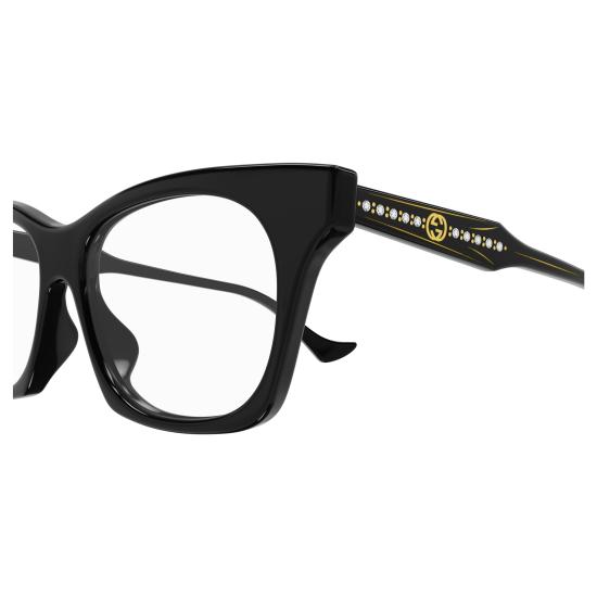 25FW 구찌 선글라스 GG1299O 001 BLACK BLACK TRANSPARENT - GUCCI