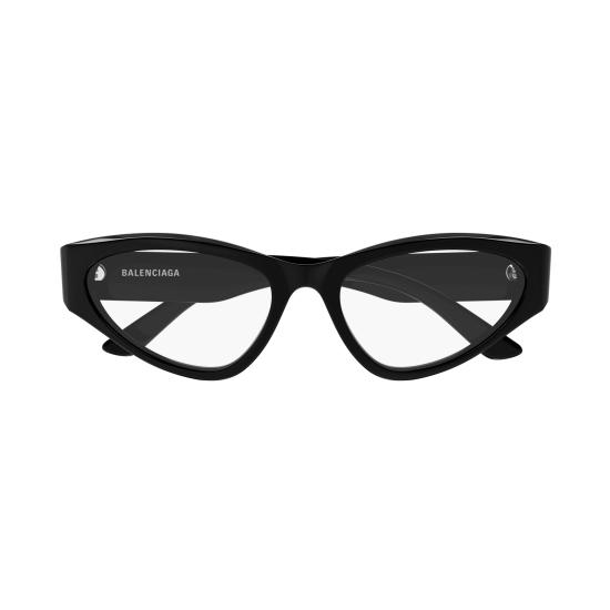 25FW 발렌시아가 안경 BB0391O 001 BLACK BLACK TRANSPARENT - BALENCIAGA