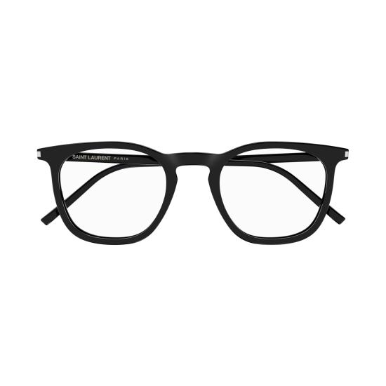 25FW 생로랑 선글라스 SL 623 OPT 001 BLACK BLACK TRANSPARENT - SAINT LAURENT