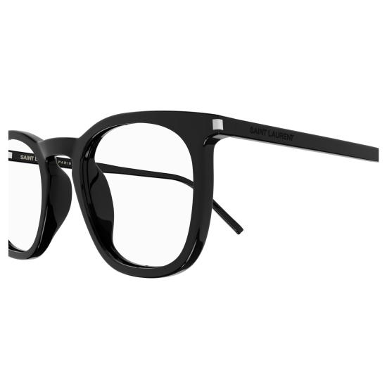 25FW 생로랑 선글라스 SL 623 OPT 001 BLACK BLACK TRANSPARENT - SAINT LAURENT