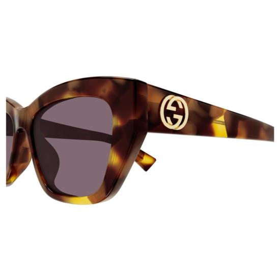 25FW 구찌 선글라스 GG1844SA 003 HAVANA HAVANA VIOLET - GUCCI