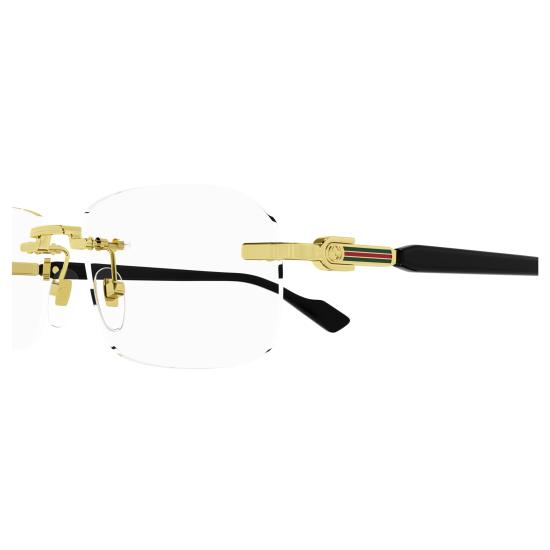 25FW 구찌 선글라스 GG1221O 001 GOLD BLACK TRANSPARENT - GUCCI