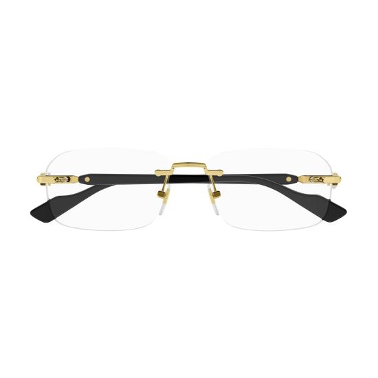 25FW 구찌 선글라스 GG1221O 001 GOLD BLACK TRANSPARENT