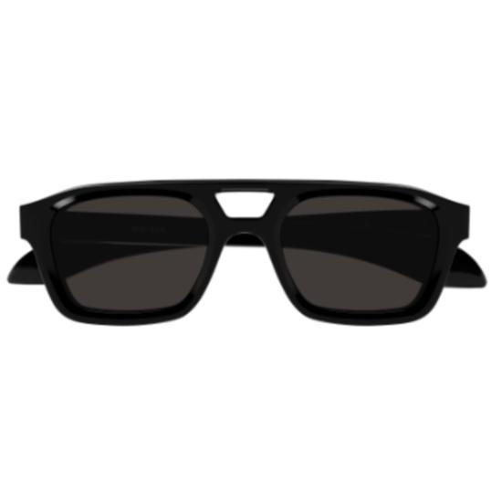 25FW 알렉산더 맥퀸 선글라스 AM0505S 001 BLACK BLACK GREY - ALEXANDER MCQUEEN