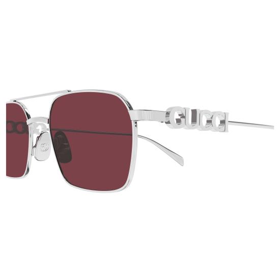 25FW 구찌 선글라스 GG1804S 004 SILVER SILVER RED - GUCCI