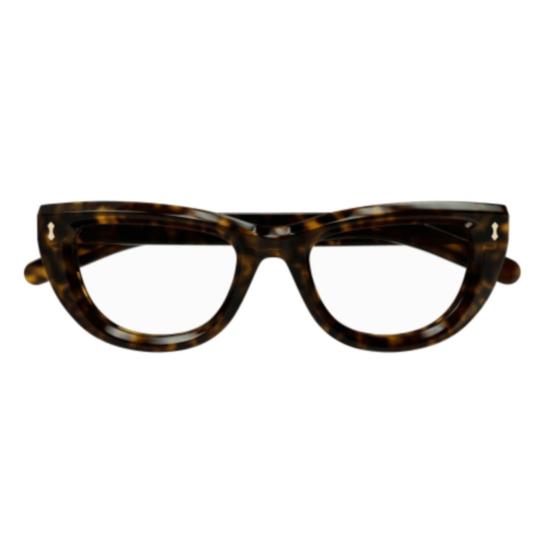 25FW 구찌 선글라스 GG1521O 002 HAVANA HAVANA TRANSPARENT