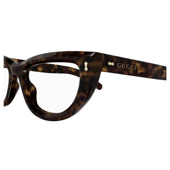 25FW 구찌 선글라스 GG1521O 002 HAVANA HAVANA TRANSPARENT