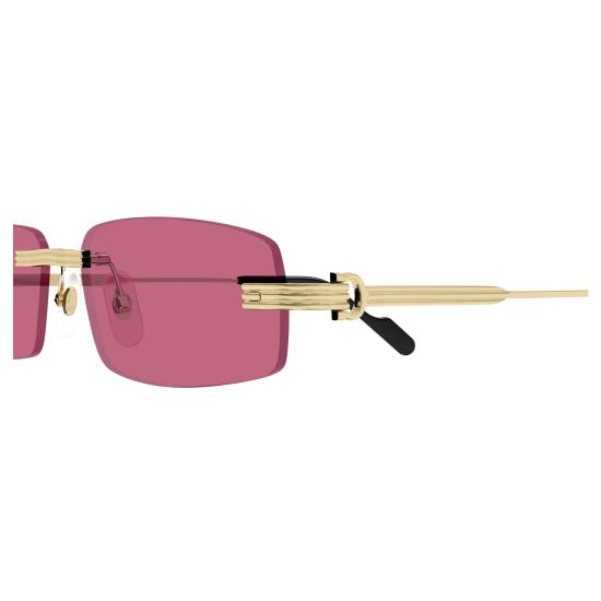 25FW 까르띠에 선글라스 CT0535S 004 GOLD GOLD PINK - CARTIER