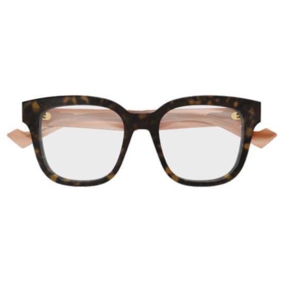 25FW 구찌 선글라스 GG0958O 014 HAVANA PINK TRANSPARENT - GUCCI