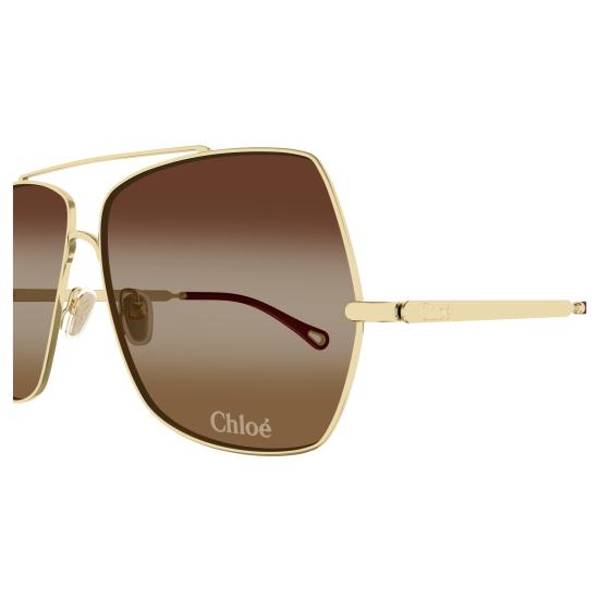 25FW 끌로에 선글라스 CH0278S 001 GOLD GOLD BROWN - CHLOE