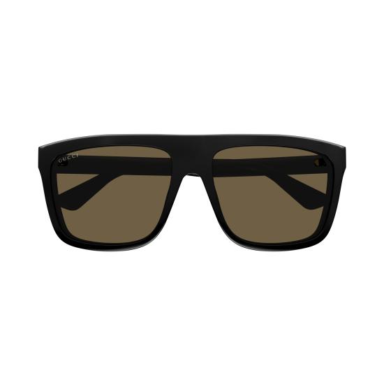 25FW 구찌 선글라스 GG0748S 002 BLACK BLACK BROWN