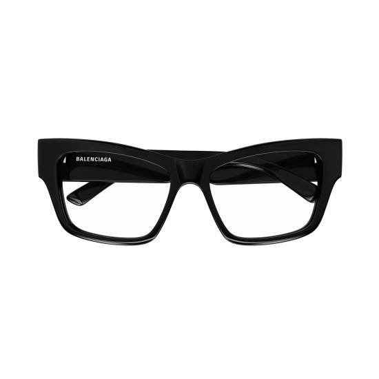 25FW 발렌시아가 안경 BB0378O 001 BLACK BLACK TRANSPARENT