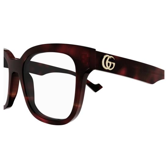 25FW 구찌 선글라스 GG0958O 007 HAVANA HAVANA TRANSPARENT - GUCCI