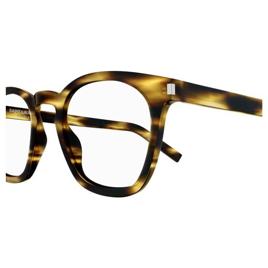 25FW 생로랑 안경 SL 30 SLIM 010 HAVANA HAVANA TRANSPARENT