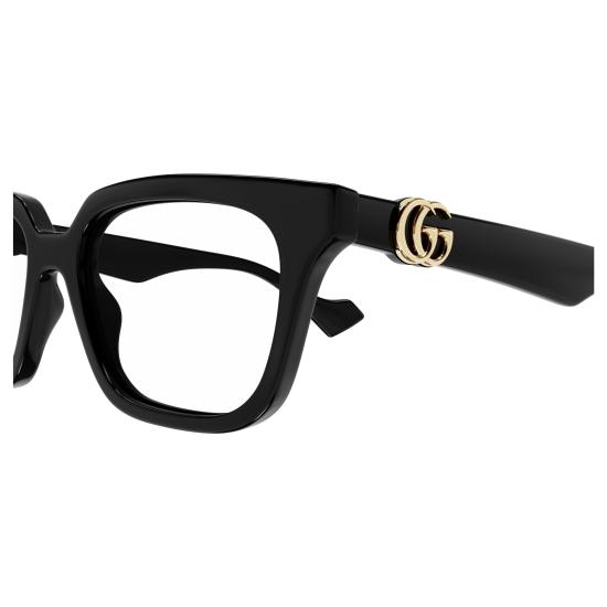 25FW 구찌 선글라스 GG1536O 005 BLACK BLACK TRANSPARENT - GUCCI