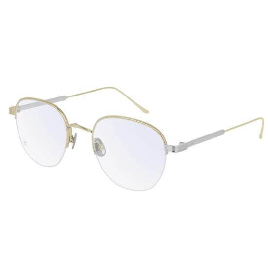26SS 까르띠에 안경 CT0164O 002 GOLD SILVER TRANSPARENT