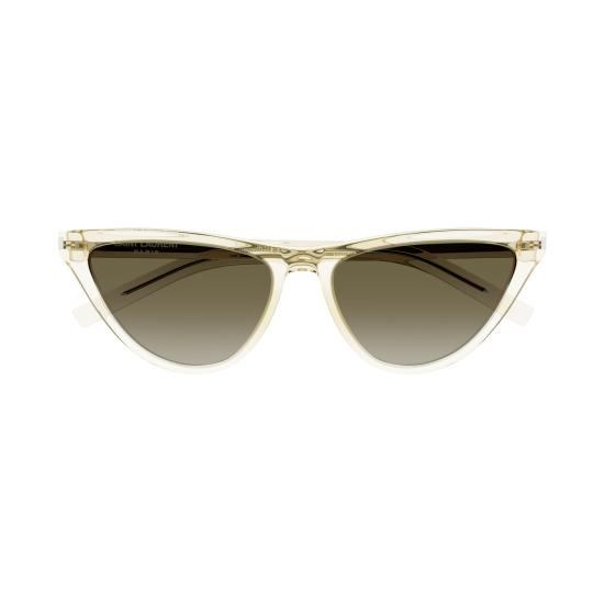25FW 생로랑 선글라스 SL 550 SLIM 005 YELLOW YELLOW BROWN