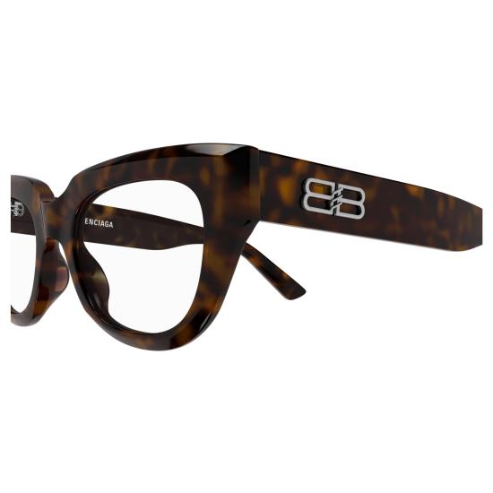25FW 발렌시아가 안경 BB0239O 002 HAVANA HAVANA TRANSPARENT - BALENCIAGA