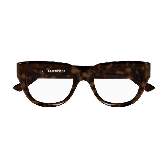 25FW 발렌시아가 안경 BB0239O 002 HAVANA HAVANA TRANSPARENT - BALENCIAGA